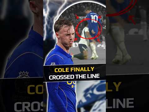COLE Palmer’s First Senior Red Card Couldn’t Have Come At A Worse Time #premierleague