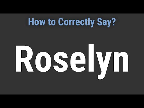 How to Pronounce Name Roselyn (Correctly!)