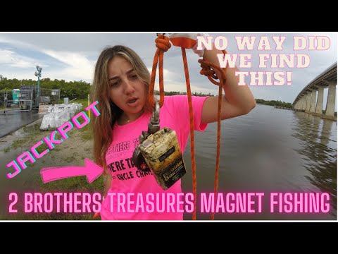 No Way We Just Found This While Magnet Fishing "JACKPOT"