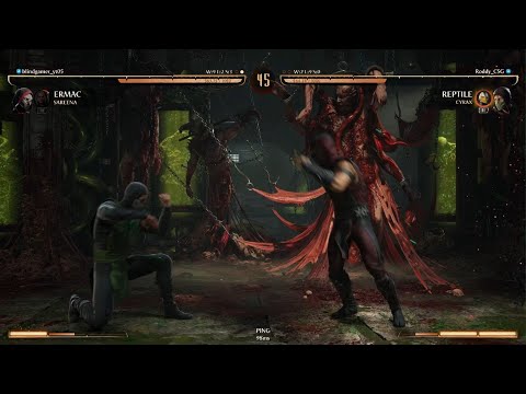 Mortal Kombat 1 klassic ermac with klassic brutality