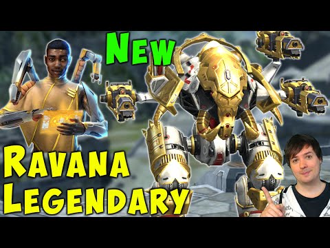 NEW Legendary RAVANA IVORY & PILOT - War Robots Mk2 LIVE Gameplay WR 6.0