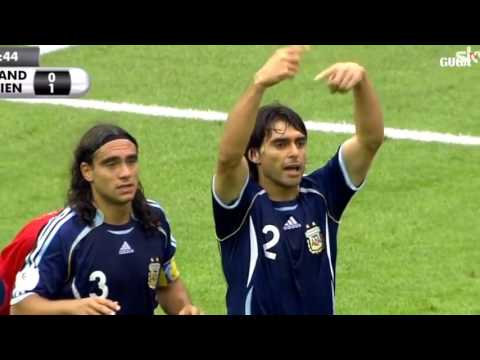 Argentina vs Germany 1 1 pen 2 4   World Cup 2006   Full Highlights HD