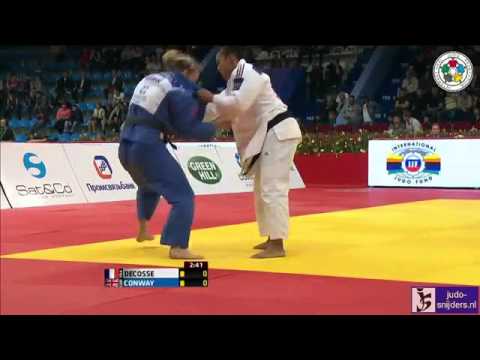 Judo 2013 World Masters Tyumen: Decosse (FRA) - Conway (GBR) [-70kg]