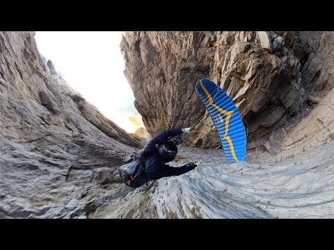 Grinding "The Crack" - Speedflying version / GoPro MAX