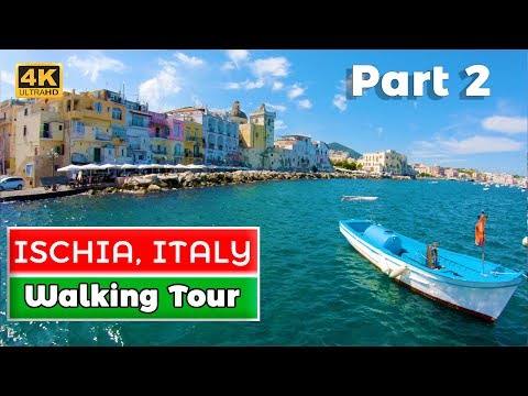 Ischia, Italy Tour #2 - Beaches of Ischia - 4K