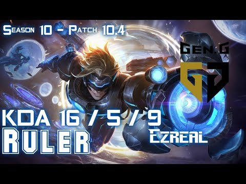Gen Ruler EZREAL vs VARUS ADC - Patch 10.4 KR Ranked