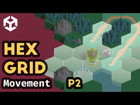 Hex Grid Movement in Unity 2021 P2 - Highlighting hex tiles