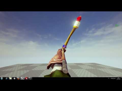 Zelda As Imagined - Magic and Bow Test 1