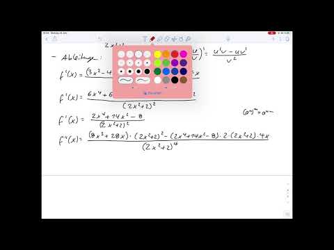 Übungsblatt12 – Kurvendiskussion gebrochenrationale Funktion Aufg.2d