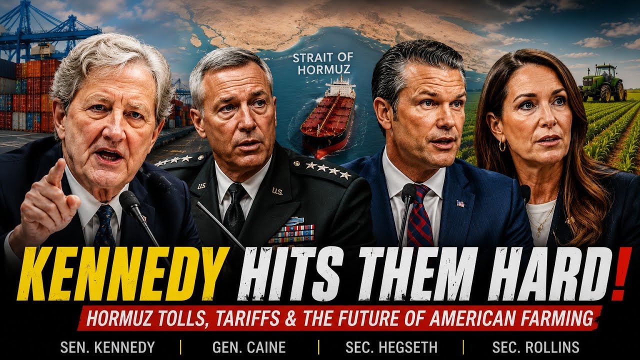Video: Kennedy questions Caine, Hegseth on Strait of Hormuz tolls if US ends Iran blockade