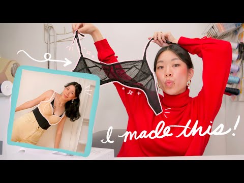 I tried making bras | WITHWENDY