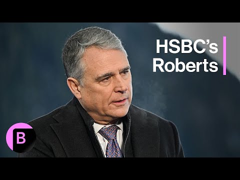 Davos: HSBC's Roberts Says AI Won't Lead to 'Massive Layoffs'