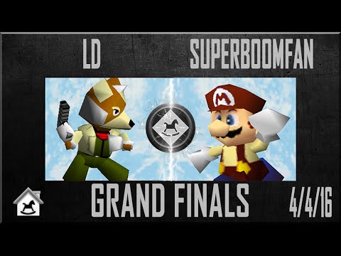 Darkhouse 1 Grand Finals - SuPeRbOoMfAn (Mario, Jigglypuff) Vs. LD (Fox) Super Smash Bros - SSB64