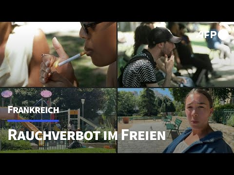 Frankreich: Rauchverbot im Freien spaltet Bürger | AFP