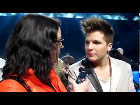 Interview with Robin Stjernberg (Sweden, Eurovision Song Contest 2013)