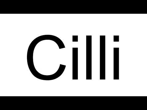 How to Pronounce Cilli (English)