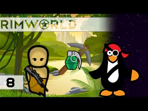 [#8] Let’s Play RimWorld Alpha 16: Sappers at the Door | RimWorld Alpha 16 Tribal Gameplay