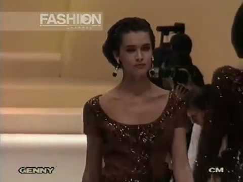 "Genny" Spring Summer 1990 Milan pret a porter women by Canale Moda