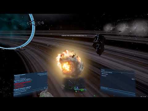 X4  Foundations Chill Explosions - Small ship