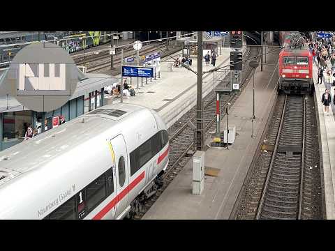 Completely Ordinary High Speed Rail from Berlin to Hamburg (DB Intercity Express)