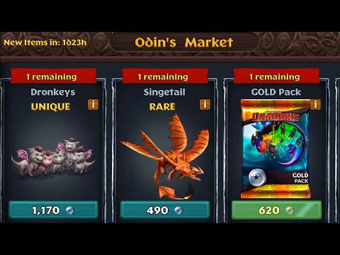 April's Odin's Market - Dragons:Rise of Berk