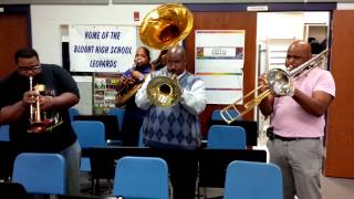 Jukebox Brass Band's tribute to Dr. Isaac Greggs