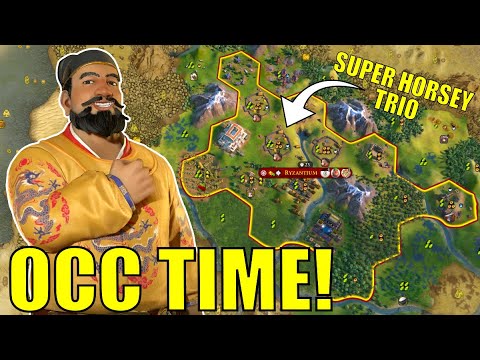 Civ 6 | This One City Challenge Was SO FUN, TriHorse !!! – (#1 Deity Yongle Civilization VI)