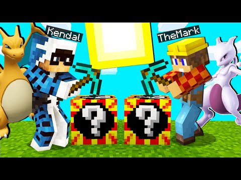 SFIDO KENDAL NEI 100 PIXELMON LUCKYBLOCK LEGGENDARI SU MINECRAFT ITA!!