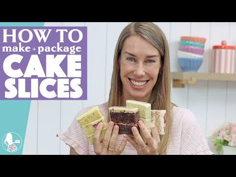 How to Make and Package Cake Slices