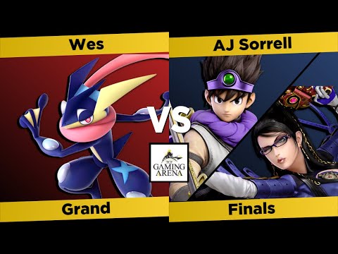 TCF Smash 2 GRAND FINALS - Wes (Greninja) vs AJ Sorrell (Hero, Bayonetta) - SSBU Tournament