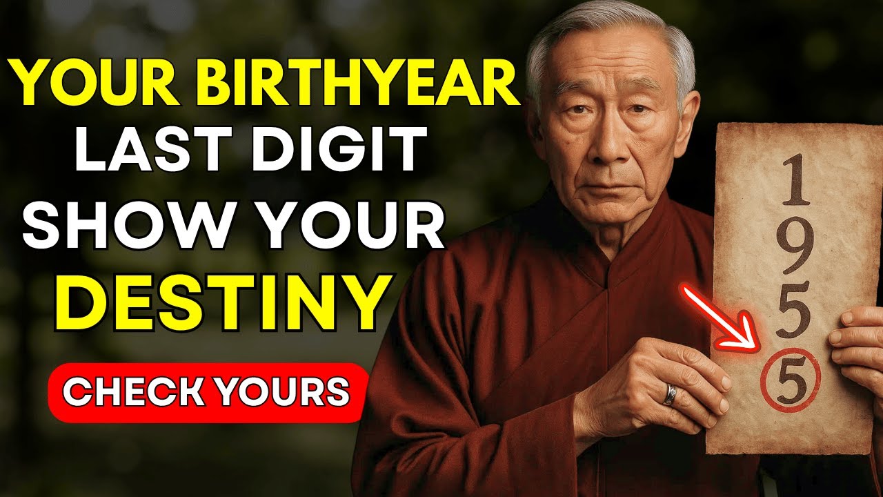 What the Last Digit of Your Birth Year Means WILL SHOCK YOU | Buddhist Wisdom