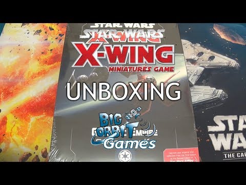 Star Wars X-Wing Miniatures Game Galactic Empire Conversion Kit Unboxing