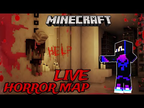 Z.R GAME PLAY - MINECRAFT HORROR MAP LIVE 😱