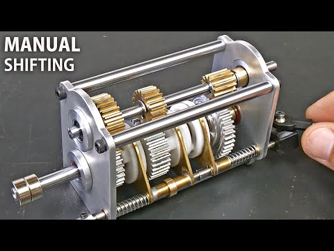 Making a 3 Speed MANUAL Gearbox For RC Cars!