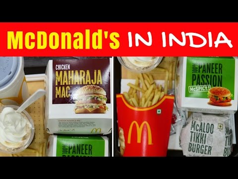 McDonaldโs India Menu Taste Test ๐๐ Fast Food Review: Spicy Paneer, Maharaja Mac & McAloo Tikki ๐ฎ๐ณ๐ถ๏ธ