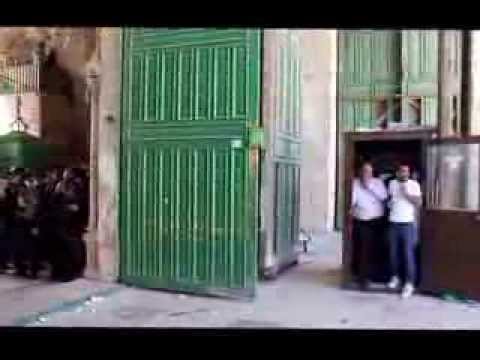 فيديو: اصابات واعتقالات في المسجد الاقصى المبارك 6 9 2013 الصحفية ديالا جويحان