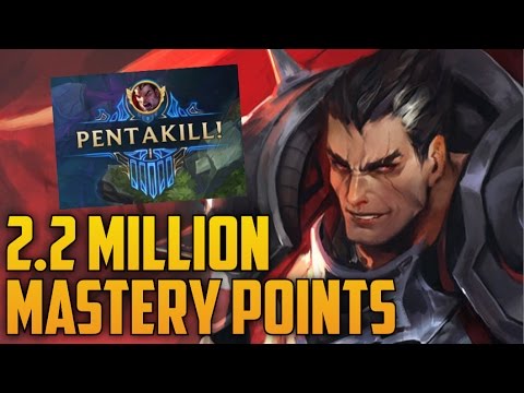 Bronze to Silver DARIUS 2,200,000 MASTERY POINTS- Spectate 2nd Highest Mastery Points on Darius