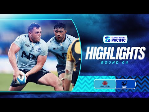 HIGHLIGHTS | WARATAHS v FORCE | Super Rugby Pacific 2025 | Round 4