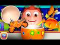Kids Learn The Color Orange In A Ball Pit With Surprise Eggs ChuChu TV Toddler Videos For Babies