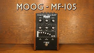 Video thumbnail for Moog - MF-105 Bass MuRF by Bass Stuff