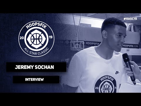 Jeremy Sochan, Solent Kestrels & Itchen College - Hoopsfix All-Star Classic 2019 Interview