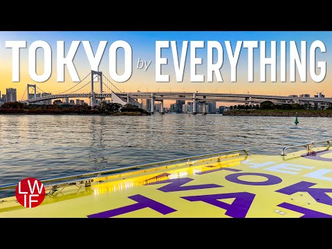 Tokyo by EVERYTHING (trains, boats, bikes, and more!)