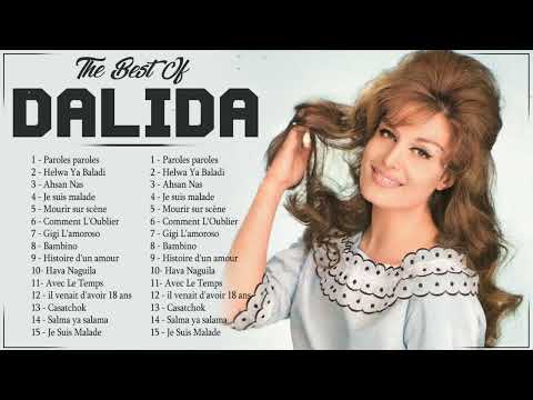 Dalida chansons françaises - Dalida Album complet - Dalida Greatest Hits