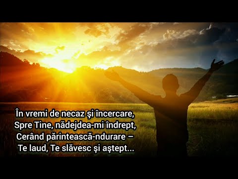 Poezie creştină: "Aştept"