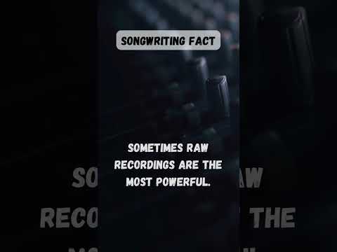 Capture the emotion in your demo... Sometimes raw recordings are the most powerful.