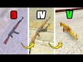 AK 47 In GTA Games Evolution
