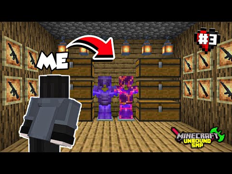 Unbound GameZ - I Secretly Visited My Friend's ILLEGAL Bunker In Minecraft || Unbound Smp #3