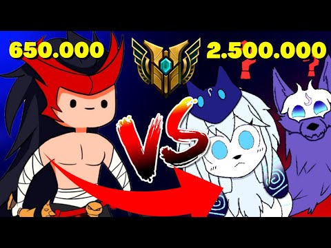 ENTAO É ASSIM QUE UM KINDRED DE 2,5 MI JOGA??? NÃO ESPERAVA POR ISSO - Yone TOP VS Karma TOP
