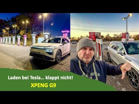Why won't the XPENG G9 charge at the Tesla Supercharger?