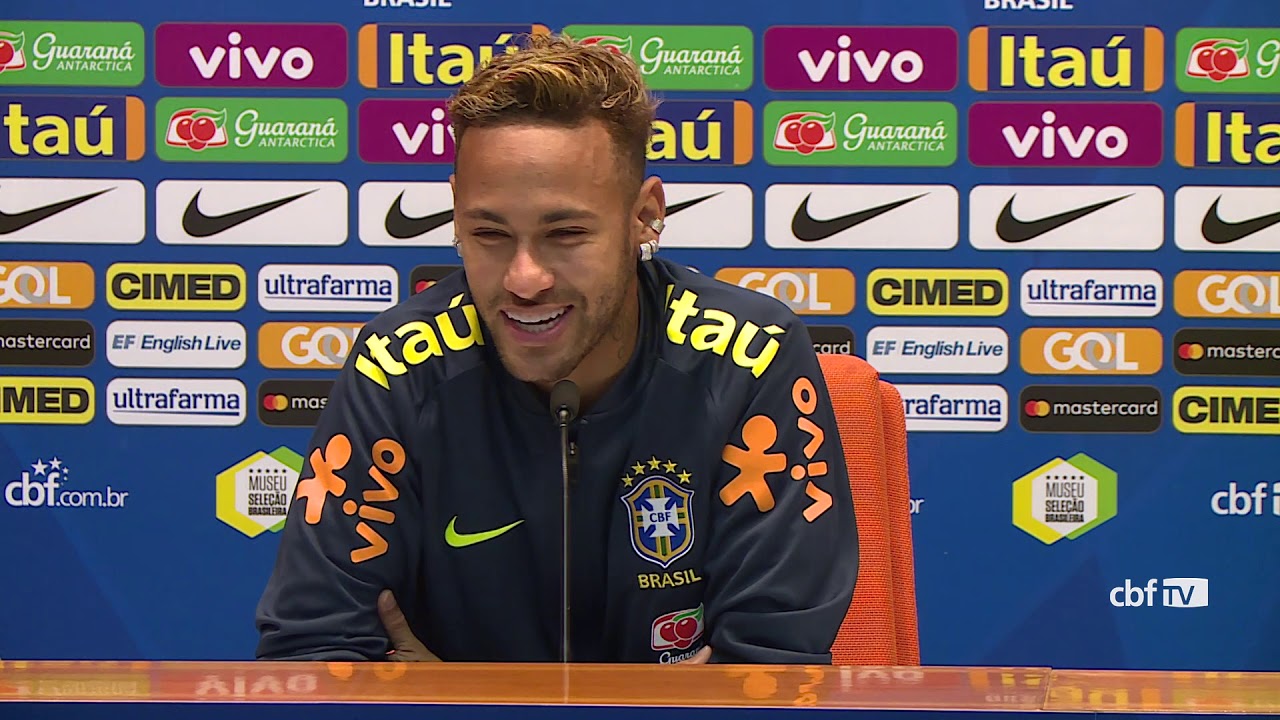 Seleção Brasileira: coletiva com Neymar, Tite e Sylvinho - 15/10/2018
